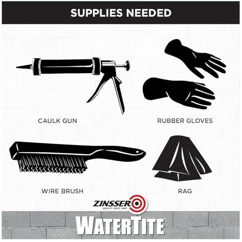 Zinsser 10.1 oz Zinsser 5091 Clear WaterTite Polyurethane Sealant for Concrete and Masonry - Image 4