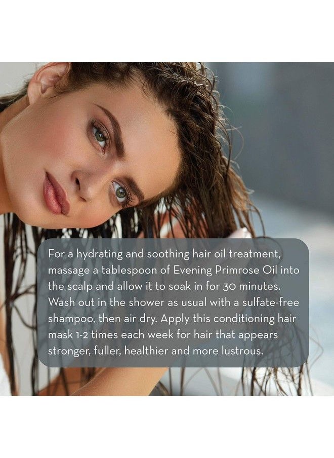 PURE BODY NATURALS - Evening Primrose Oil Liquid Not Capsules For Face Skin And Hair 4 Fl Oz - Image 1