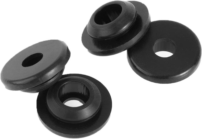 atgestore 57049 Grates Grommets for Atwood Wedgewood Stove Parts Range Rubber Grommets Grate Foot Replacement RV Stove Top Range Grate Grommet Kit Gas Cooktop Rubber Feet Burner Grate Pad 4 Pcs - Image 1