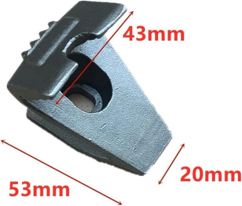 Hub Fixing Clamp Jaws 4-Piece High-Strength Hardened Steel - Scratch-Proof Alloy Wheel Protection Tire Changer Clamping Set for Auto Repair Shops And Garages - Image 3