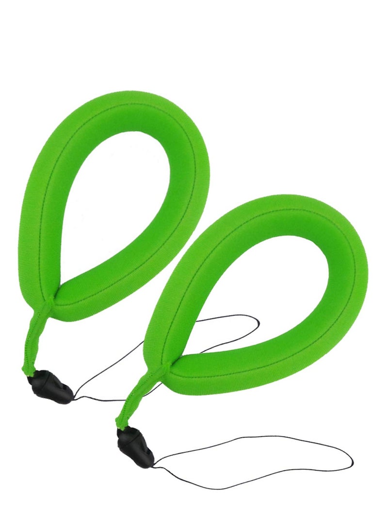 Excefore 2 Pcs Waterproof Camera Float, Universal Floating Strap Lanyard Wristband Hand Grip Works for Waterproof Life Underwater Digital Cameras Camcorders Phones Keys and Sunglasses - Image 1