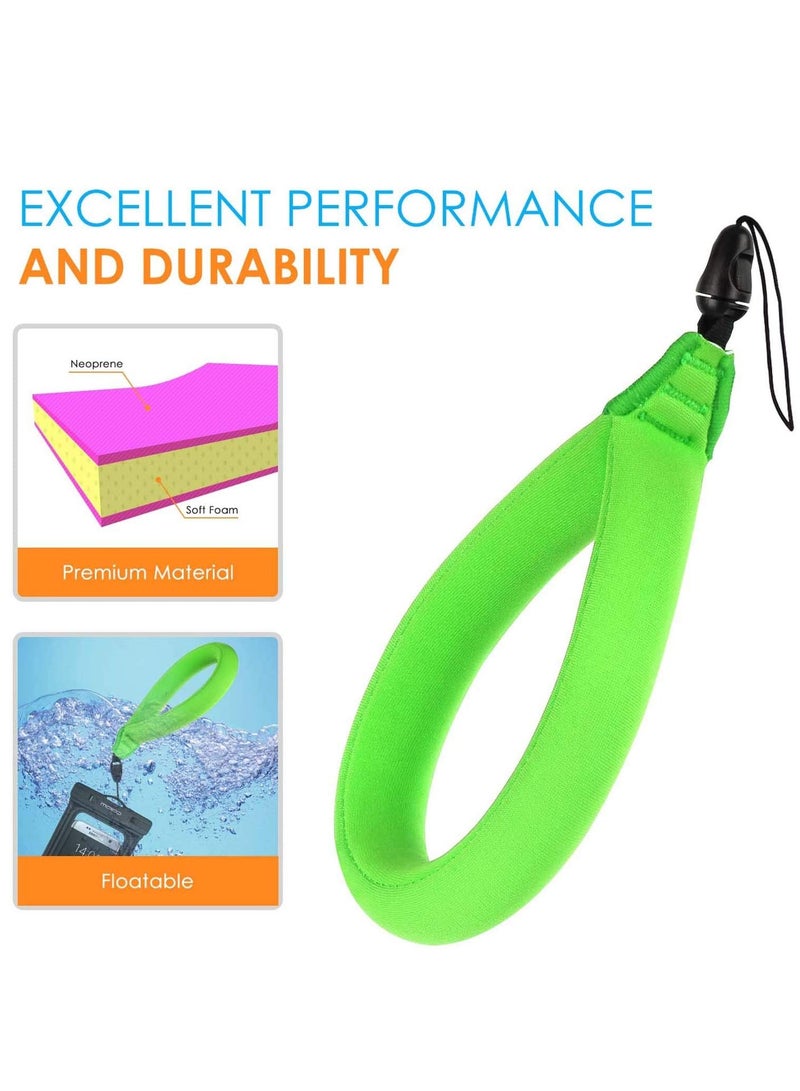 Excefore 2 Pcs Waterproof Camera Float, Universal Floating Strap Lanyard Wristband Hand Grip Works for Waterproof Life Underwater Digital Cameras Camcorders Phones Keys and Sunglasses - Image 5