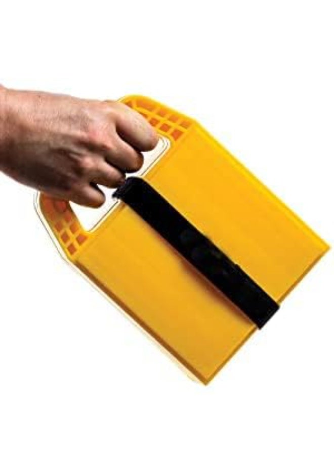 Stabilizing Jack Pads, Helps Prevent Jacks From Sinking,  - 4pcs,Yellow - Image 5