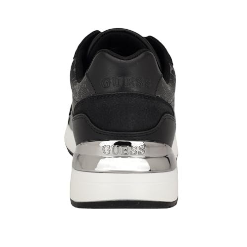 Guess Women's MOXEA Sneaker, Black Logo 005, 5.5 - Image 3