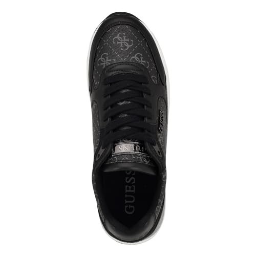 Guess Women's MOXEA Sneaker, Black Logo 005, 5.5 - Image 2