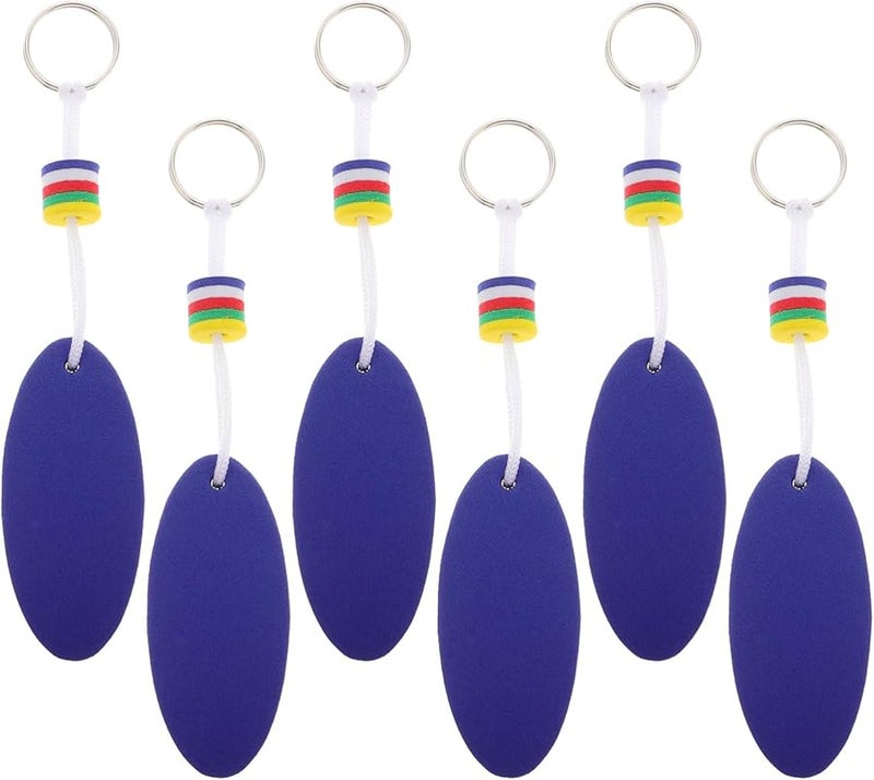 6pcs Floating Foam Keychain Holder for Surfing Swimming and Outdoor Sports - Image 1
