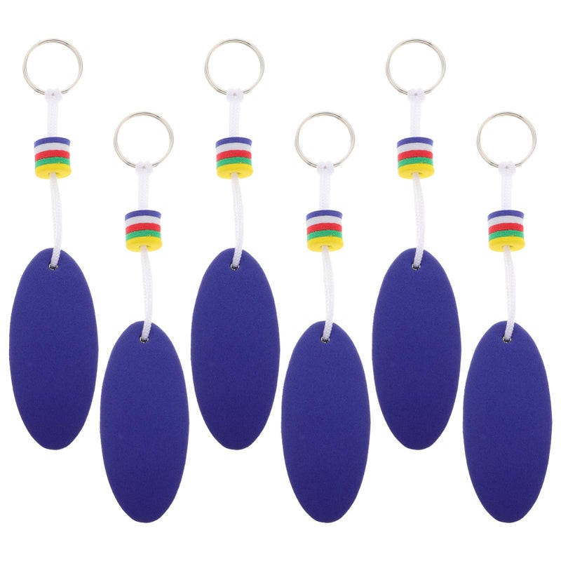 6pcs Floating Foam Keychain Holder for Surfing Swimming and Outdoor Sports - Image 2