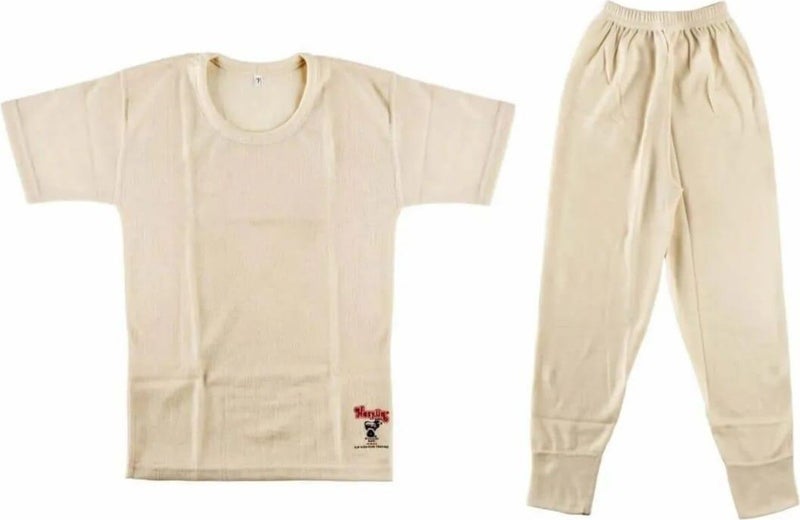 Hasyün 500-550 Children's Woolen Undershirt Tights Underwear Set 2 Pieces  - Image 3