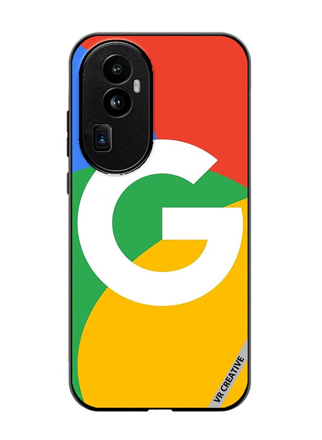 VR CREATIVE Protective Case Cover For Oppo Reno 10 Pro Plus Google Logo Design Multicolour - Image 1