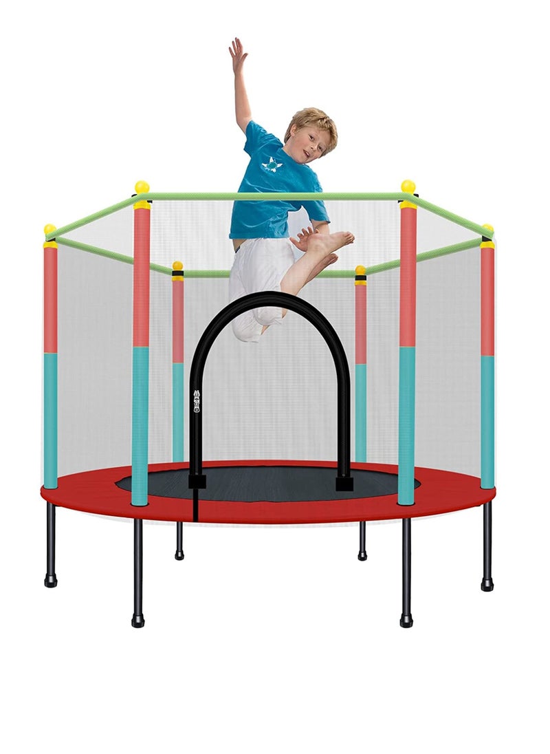 DubaiGallery - Kids Bouncer Baby Jumper Indoor Trampoline Baby Children Bouncers with Guardrail Fitness Adult Trampoline Kid Jumpers - Image 1