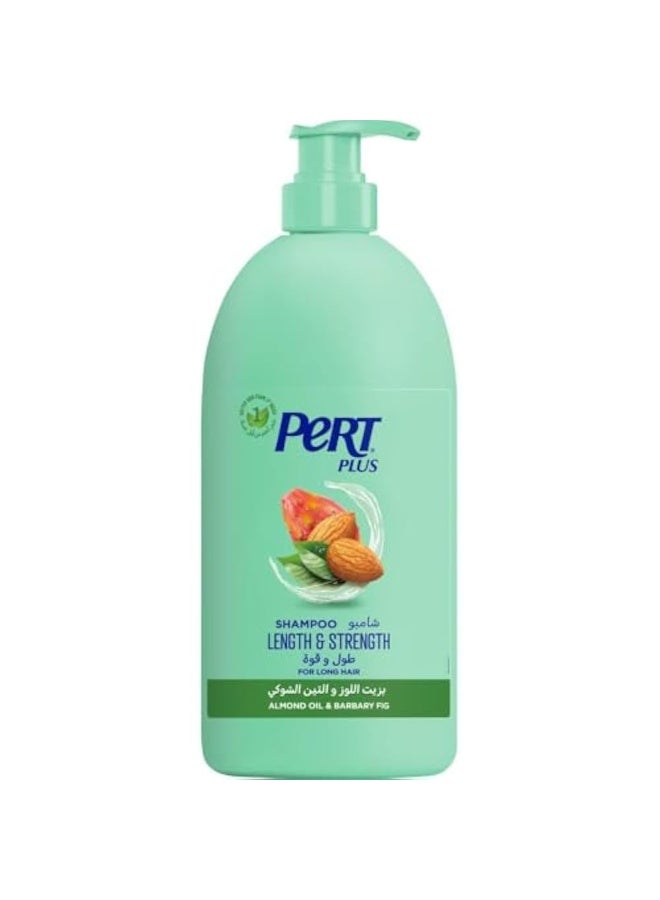 Pert Plus Length And Strength Shampoo 1L With Almond Oil