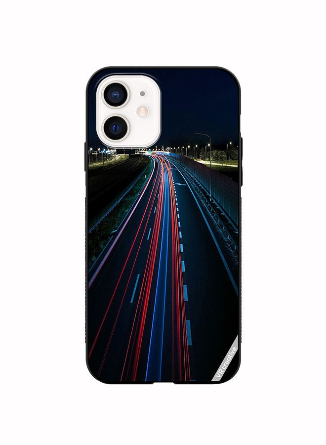 VR CREATIVE Protective Case Cover For Apple iPhone 12 mini Road Design Multicolour - Image 1