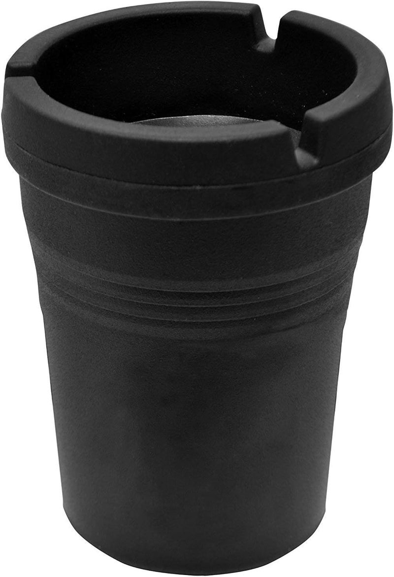 Custom Accessories 93365D منفضة سجائر سوداء بدون دخان (2) - Image 1