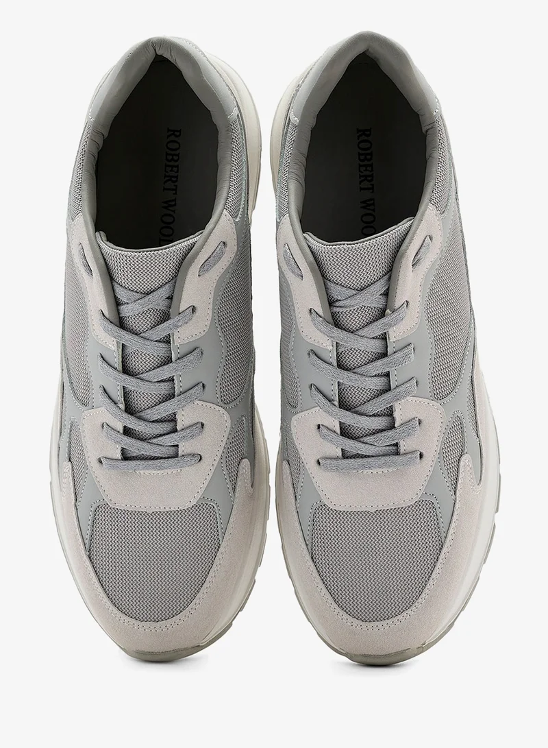 Robert Wood Casual Suede Sneakers