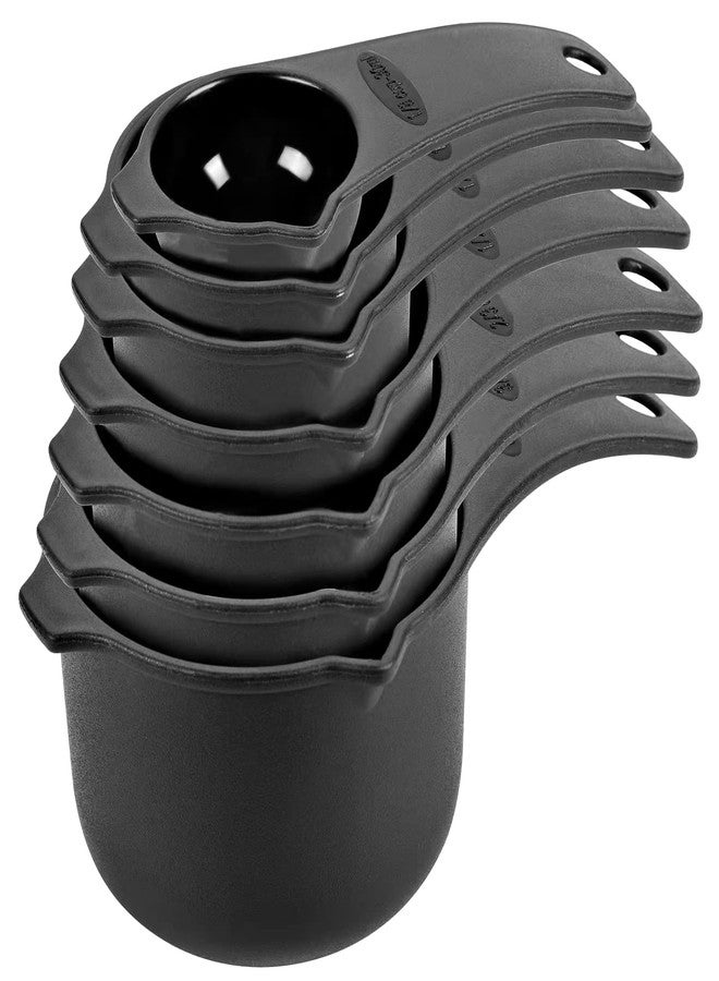 DOTINGHUX Measuring Cups Set of 7,Black - Image 1