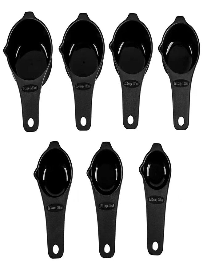 DOTINGHUX Measuring Cups Set of 7,Black - Image 3