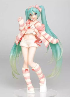 General taito Hatsune Miku MIKU Hatsune Miku prizes Pajamas Hatsune Miku figures Computer case desktop gifts and ornaments  - Image 3
