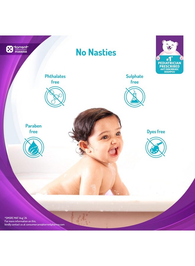 Spoo No-Tear Formula baby shampoo from Tedibar Family | Gentle on Scalp | No. 1 Pediatrician Prescribed * 125ml - By Torrent Pharma  - Image 5