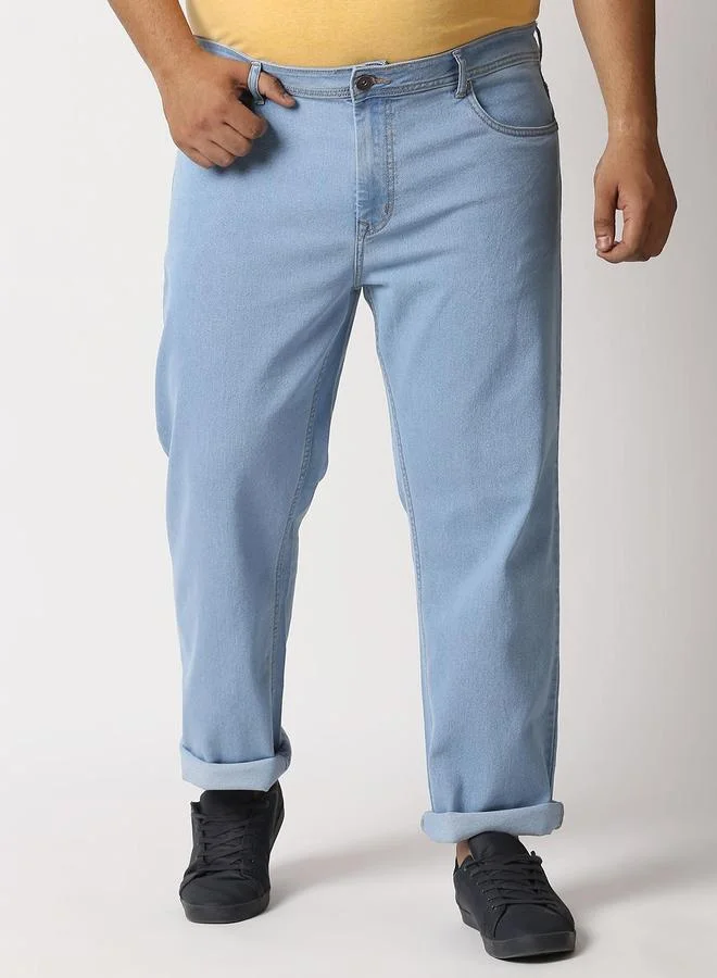 High Star  High Star Mid Rise Relaxed Fit Stretchable Jeans for Men | Best Price UAE