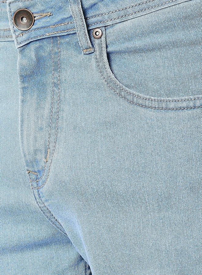 هاي ستار جينز مطاطي بخصر متوسط وقصة مريحة - Image 5