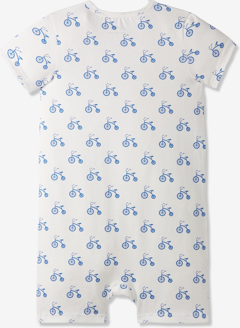 JUNE Baby Boy Patterned Short Rompers  - Image 2