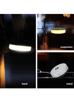 GRACIOUS MART GRACIOUS MART Camping Lights String USB Charging Outdoor String Light Multi Modes Flexible Portable Camping Lights for Camping Yard and Hiking Grey Without App  - Image 4