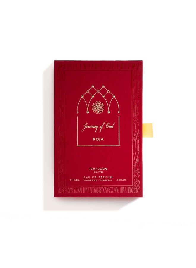 RAFAAN Journey Of Oud – Roja Eau De Parfum 100ml by Rafaan – Unisex Luxury Oriental Perfume, Long-Lasting Fragrance - Image 4