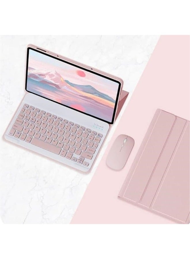 General Keyboard Case Compatible with Honor Pad 9 12.1 Inch 2023, Detachable Wireless Keyboard Slim Leather Smart Cover with Mouse For Honor Pad 9 12.1''  - Image 1