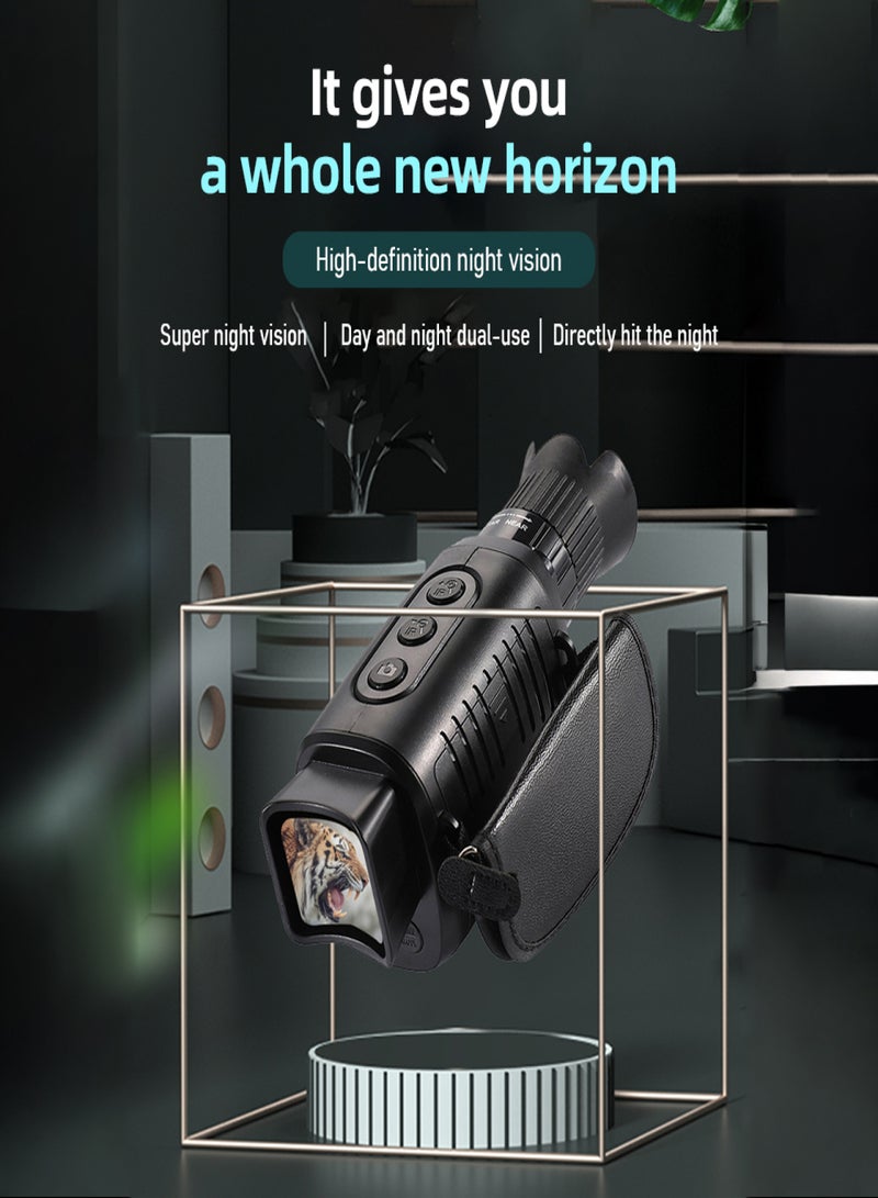 Generic 2.5K Night Vision Goggles Digital Night Vision Monoculars IP54 Waterproof 10X Digital Zoom Viewing 2624ft/800M in Dark with 1.54-inch TFT Screen Support Image Video Recording for Bird - Image 2