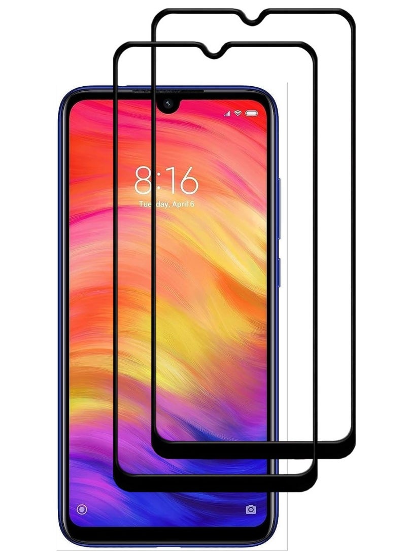 ACLIX 2 Pieces Antistatic ESD Dustproof Premium Quality High Definition Tempered Glass Screen Protector Designed For Xiaomi Redmi Note 7 - Image 1