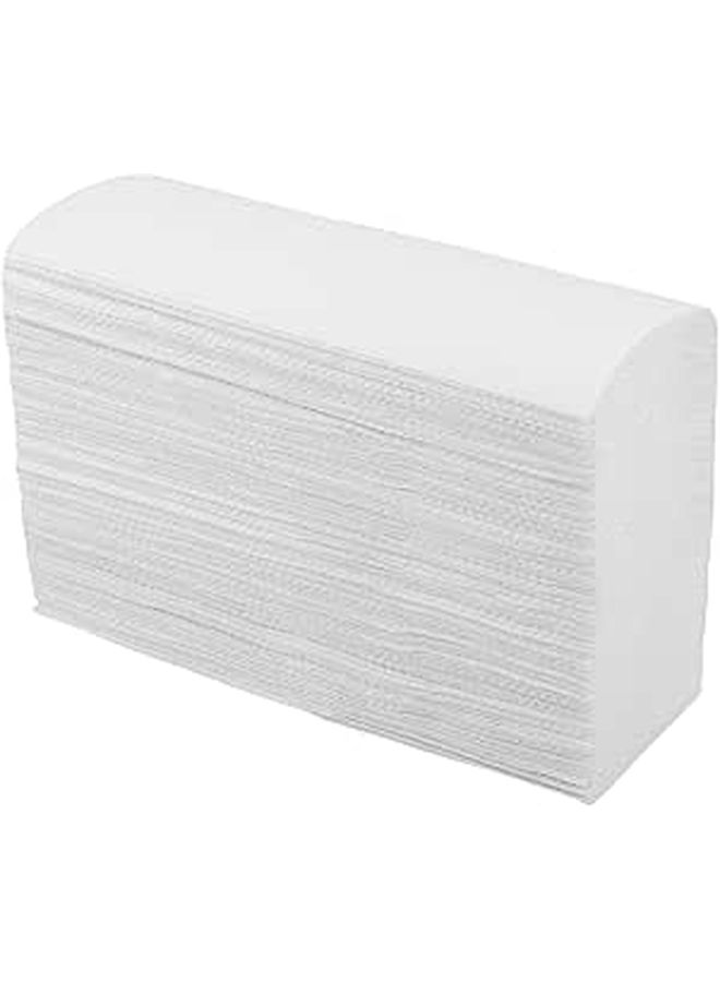 130 Count Disposable Paper Hand Towels Highly Absorbent Guest Towels Made From Virgin Wood Pulp Bulk Pack For Home Office Hotel And Reception Use - Image 1