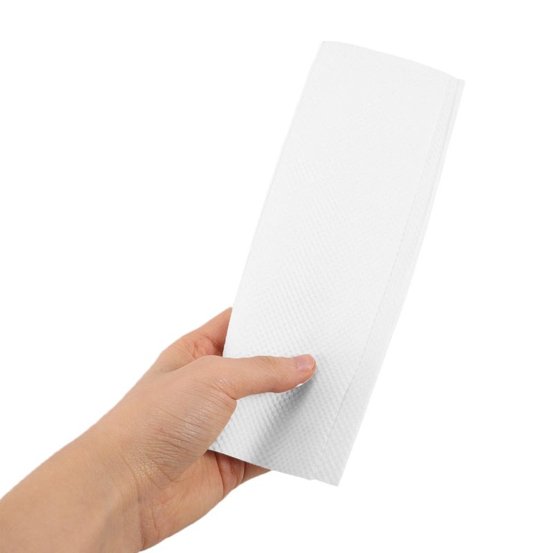 130 Count Disposable Paper Hand Towels Highly Absorbent Guest Towels Made From Virgin Wood Pulp Bulk Pack For Home Office Hotel And Reception Use - Image 4