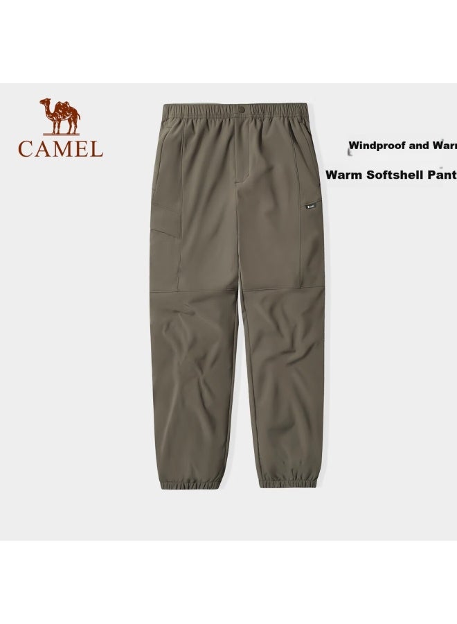 camel Camel Outdoor Softshell Pants For Couples, Winter Skiing Pants 8686m  - Image 5