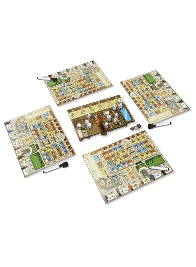Lookout Grand Austria Hotel: High Season Roll & Write Board Game - Vienna's Top Hotel Experience! Strategy Game for Kids & Adults, Ages 12+, 2-4 Players, 45 Minute Playtime, Made by Lookout Games - Image 2