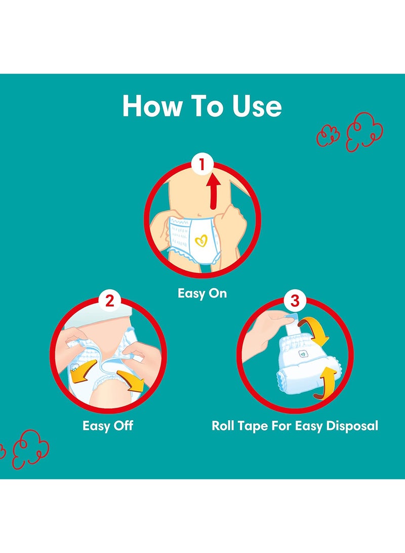 Pampers Baby Dry Pants Diapers With Aloe Vera Lotion 360 Fit And Up To 100% Leakproof Size 3 6-11Kg - Image 3