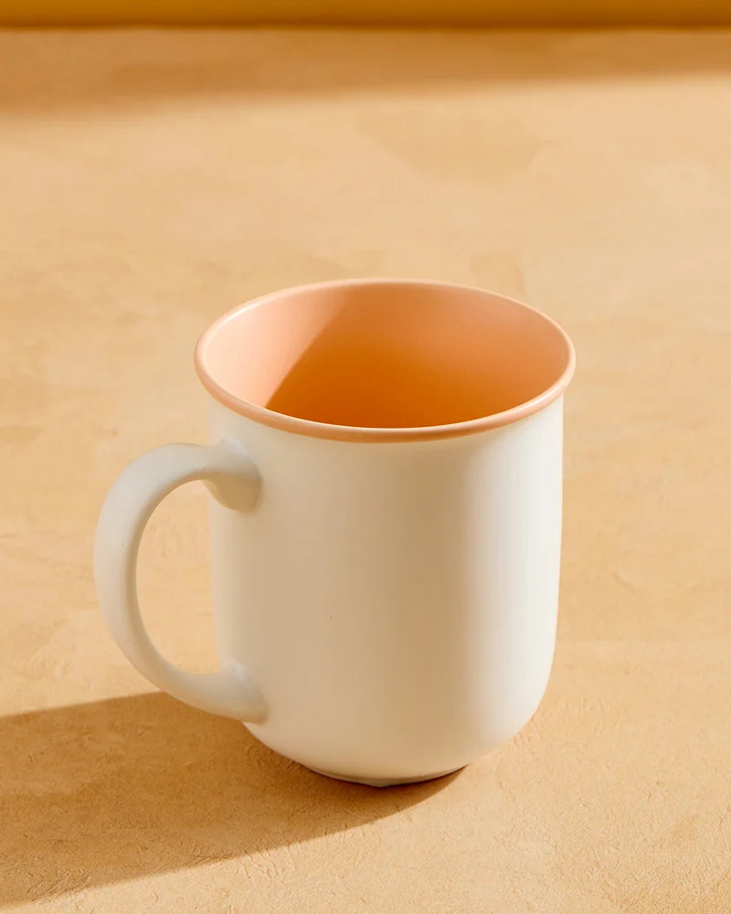REDTAG Pink "Start Your Day With Coffee" Mug