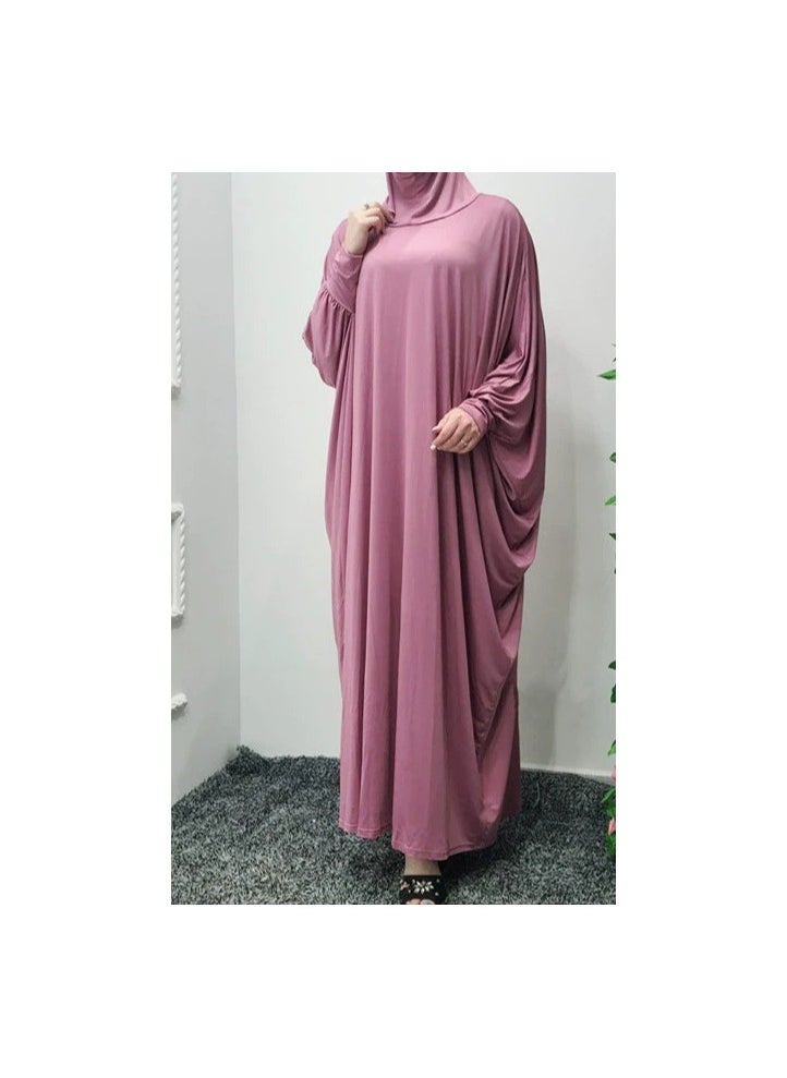 Generic - Women's Milk Silk Hooded Robe - Image 1