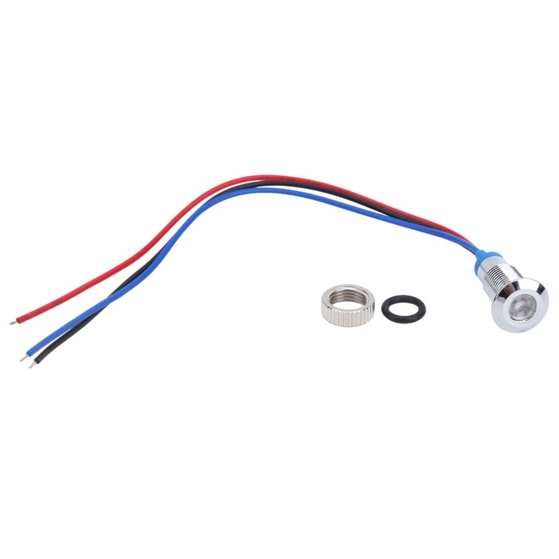LED Indicator Light: 10000+ Hour Lifespan, Uniform Luminescence - CNC Machined Integrally Formed Metal Shell, Fall-Proof Anti-Collision - Waterproof Dustproof Seal, Flame-Retardant High-Temp Base for - Image 4