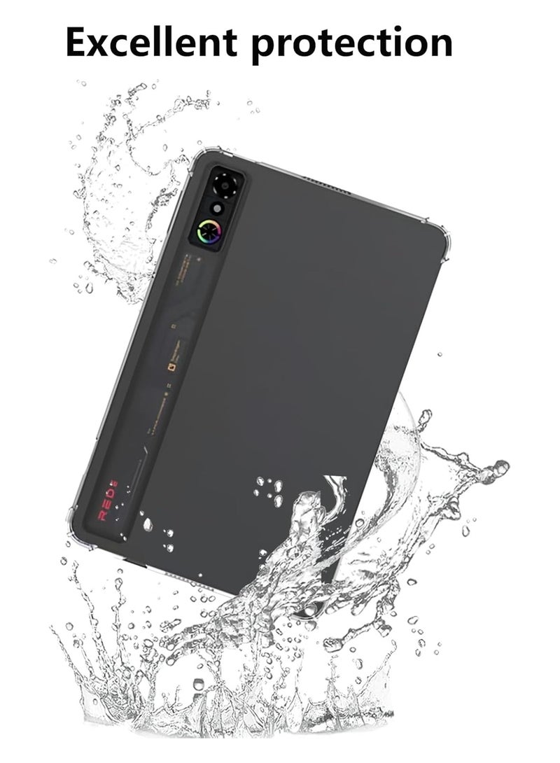 general Redmagic Astra 2025 9.06-inch Gaming Tablet Transparent Protective Case Slim Lightweight TPU Case Flexible, Soft, Scratch-Resistant - Image 5