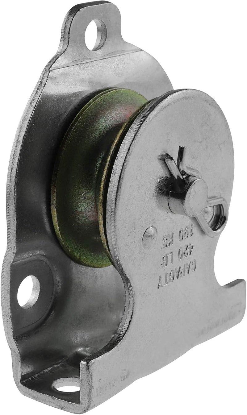 AXLIZER 1-1/2'' 420LB Wall/Ceiling Mount Single Pulleys - Image 2