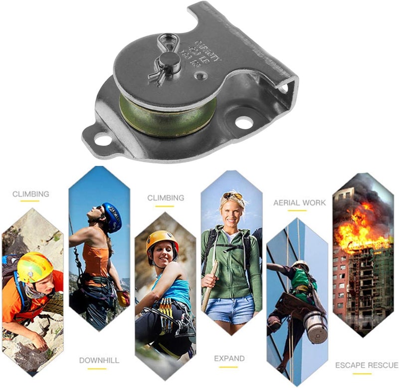 AXLIZER 1-1/2'' 420LB Wall/Ceiling Mount Single Pulleys - Image 5