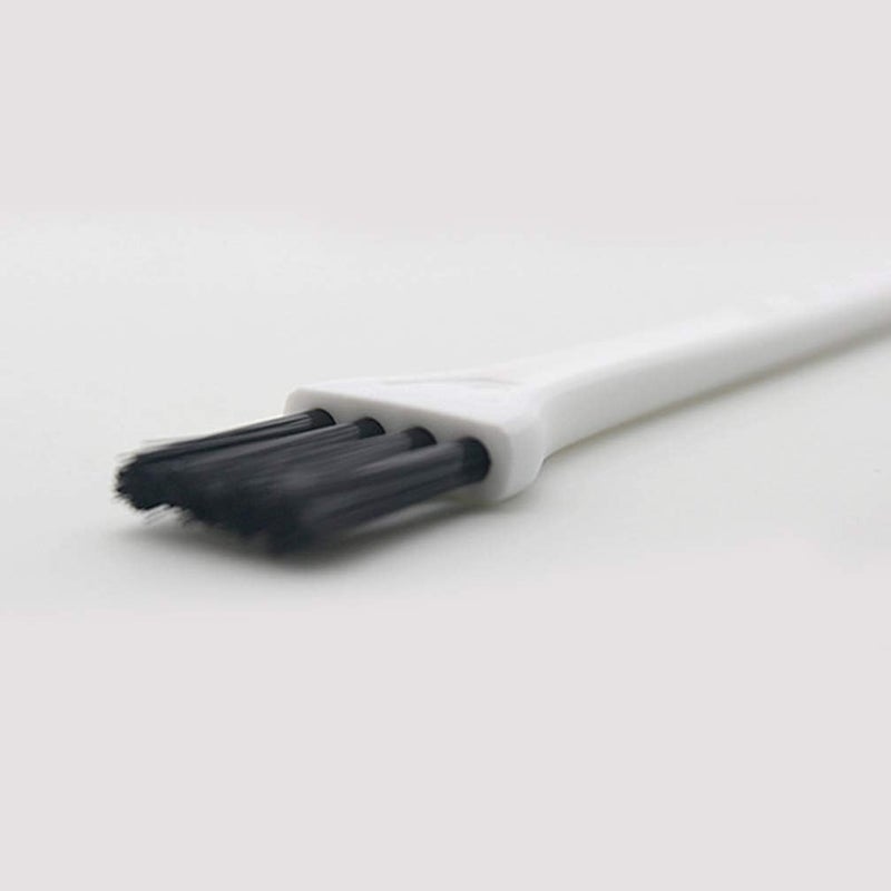 comfrt Anti Static Nylon Brush Keyboard Brush, Plastic Handle with Hole Multipurpose Mini White Brush Cleaner for Computer Keyboard Small Spaces - Image 3