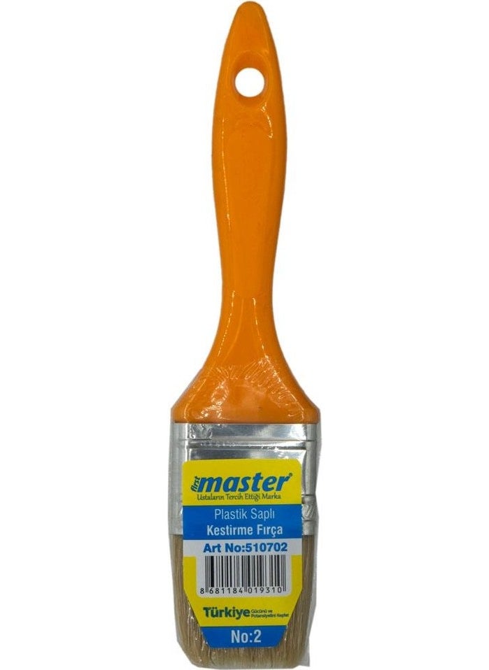 Master 510702 Plastic Handle Shortcut Brush No:2  - Image 5