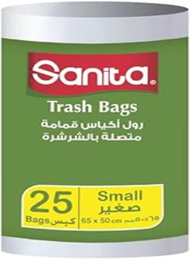 Sanita Sanita Trash Bags Small White 