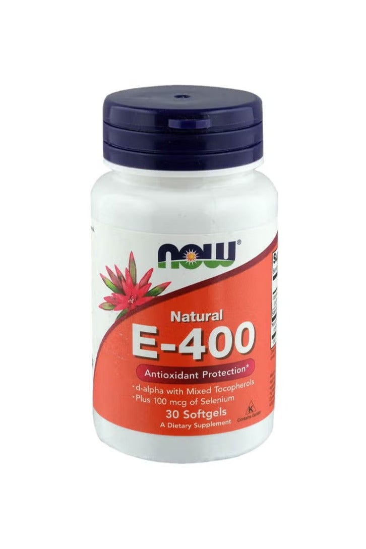 now كبسولات نون E-400 لينة 30 حبة - Image 1