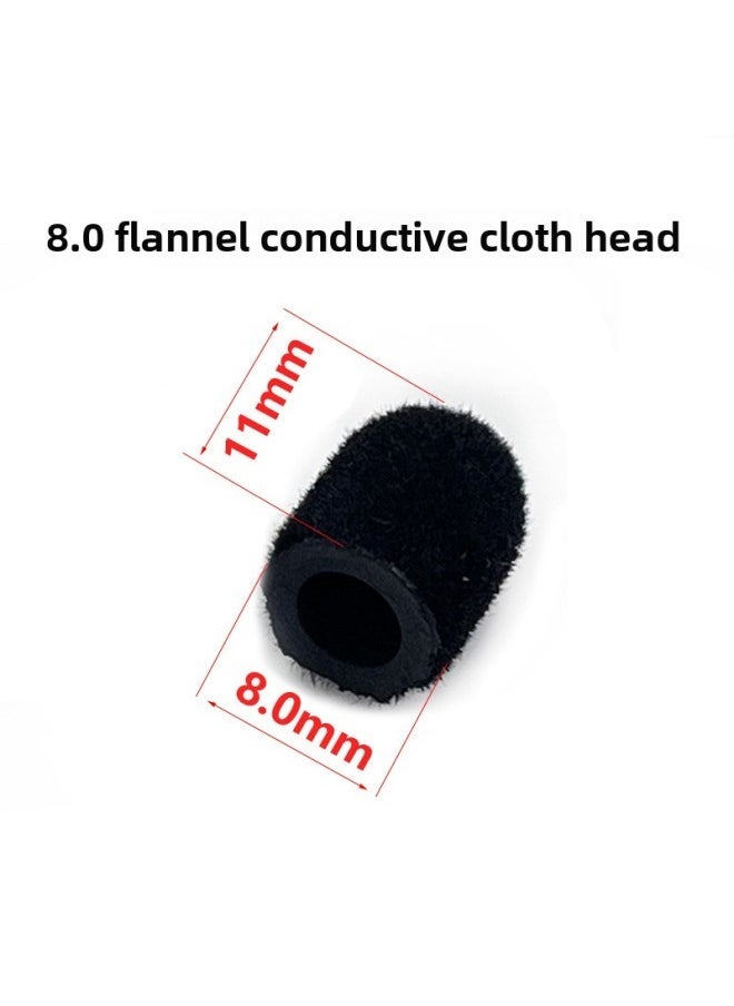 Touch Screen Pen Head Disc Suction Cup Pen Head Replacement Universal Capacitive Pen Accessories Stylus Mobile Phone Tablet Touch Pen Head-Color:Plush Head 8*11  - Image 1