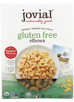 Jovial Organic Brown Rice Pasta Elbows 12 oz (340 g) 