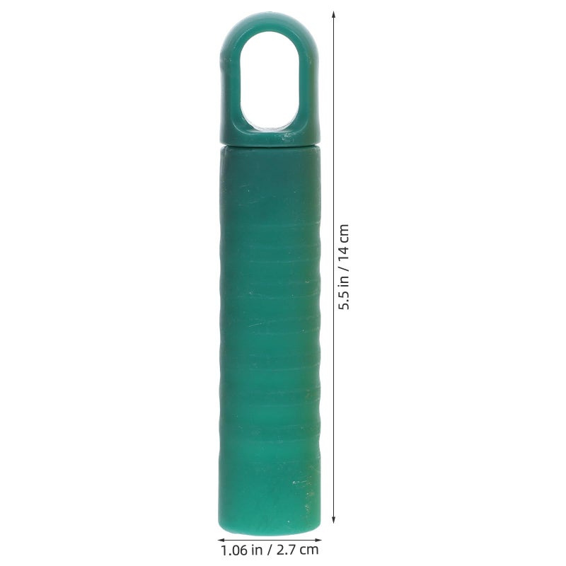 4Pcs Non Slip Plastic Mop Handle End Caps Replacement Grip Sleeves with Hanging Hole - Image 3