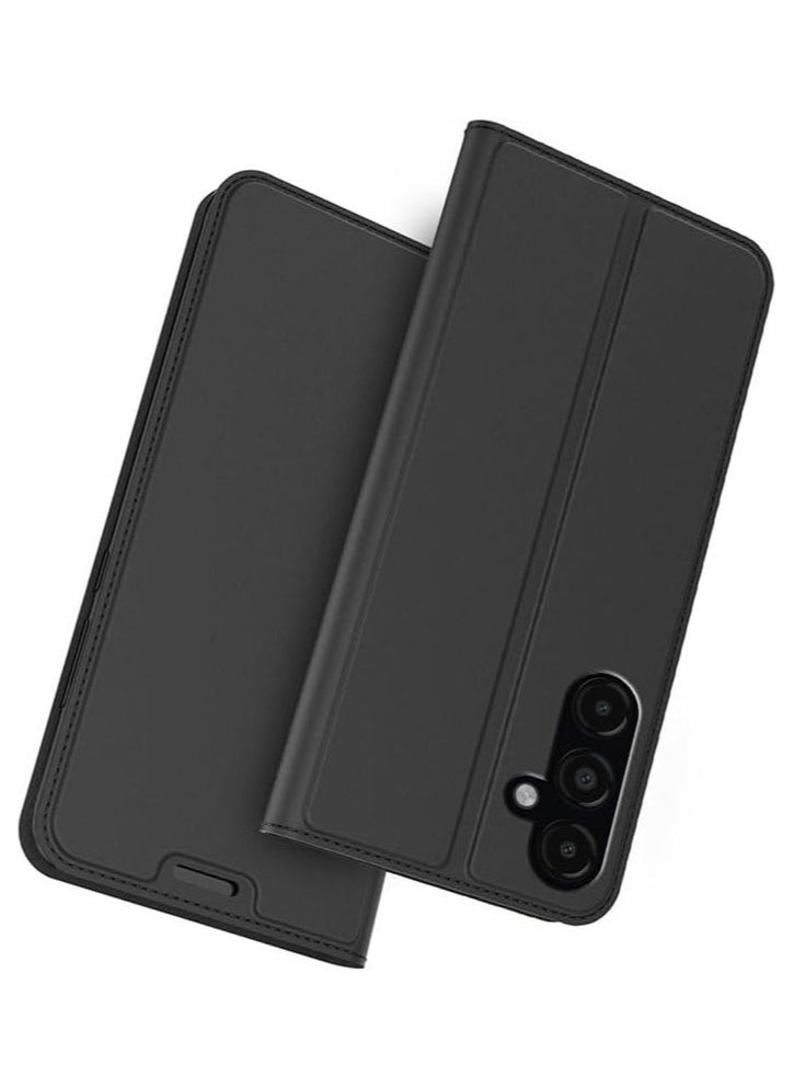 General Leather Case for Samsung Galaxy S25  S25 Plus S25 Ultra (2024),Magnetic Anti-fall Phone Case with Card Slot & Stand Function,Ultra-Thin Shockproof Protective Cover  - Image 1