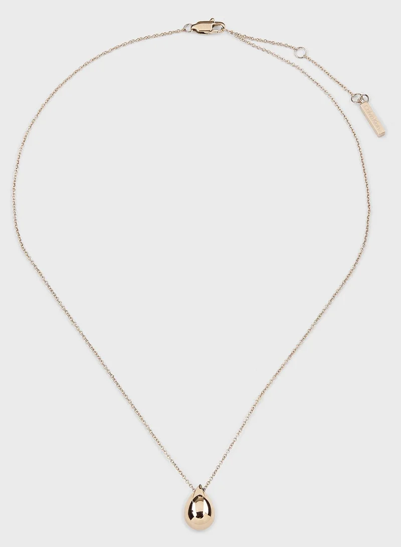 CALVIN KLEIN Sculptured Drops Necklace